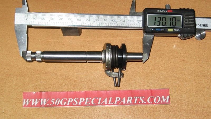 ALBERO SELETTORE CAMBIO NUDO LUNGHEZZA 130mm ULTIMO MODELLO MINARELLI P6 K6 RV GL DL