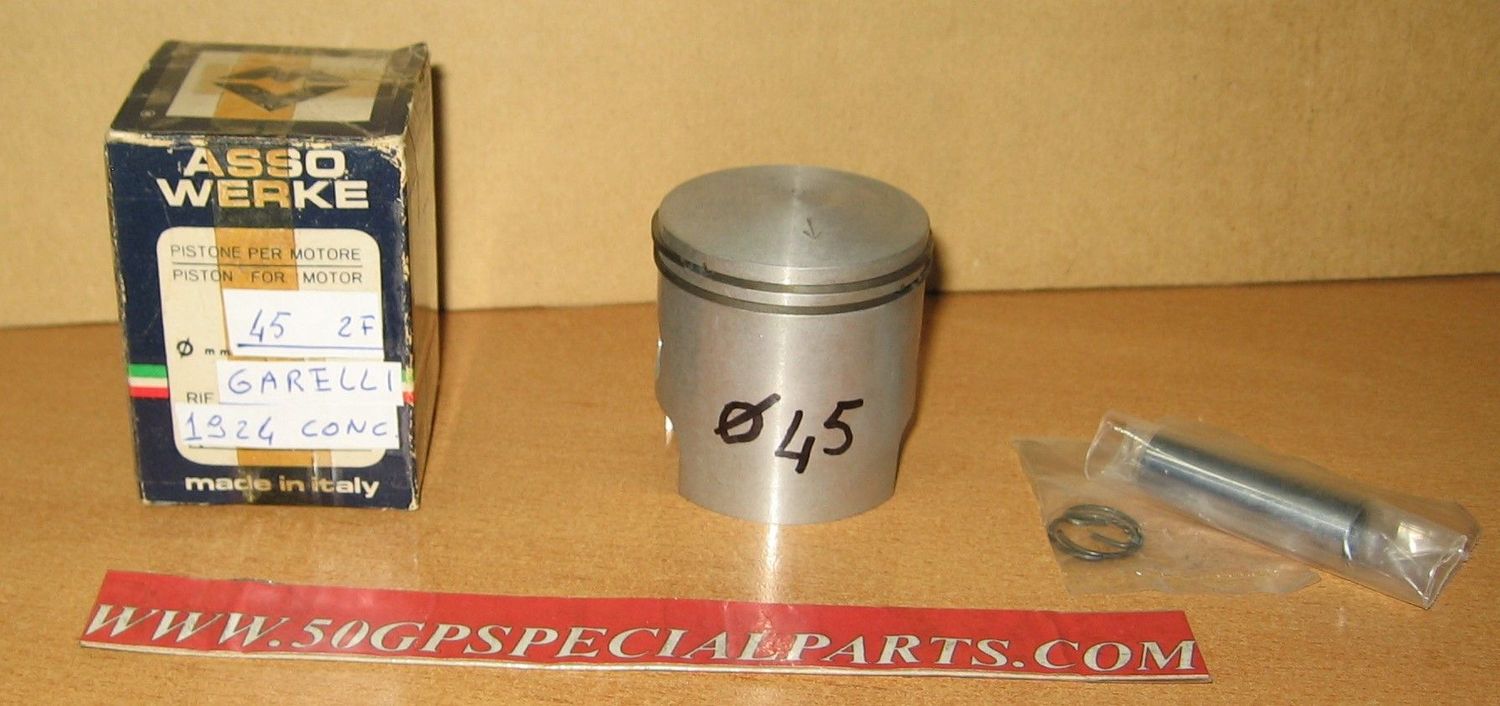 GARELLI 75cc 2T. PISTONE ASSO  DIAMETRO 45mm