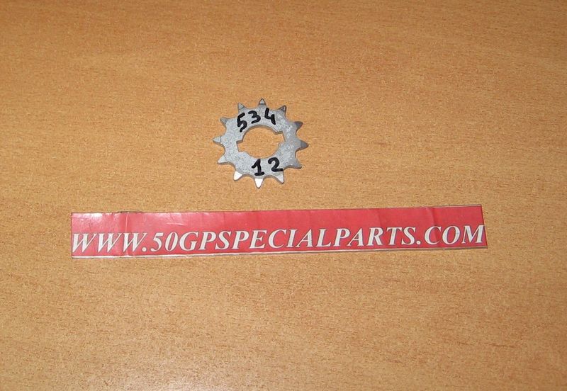 GARELLI  M 50 PIGNONE CATENA Z12 CODICE 534