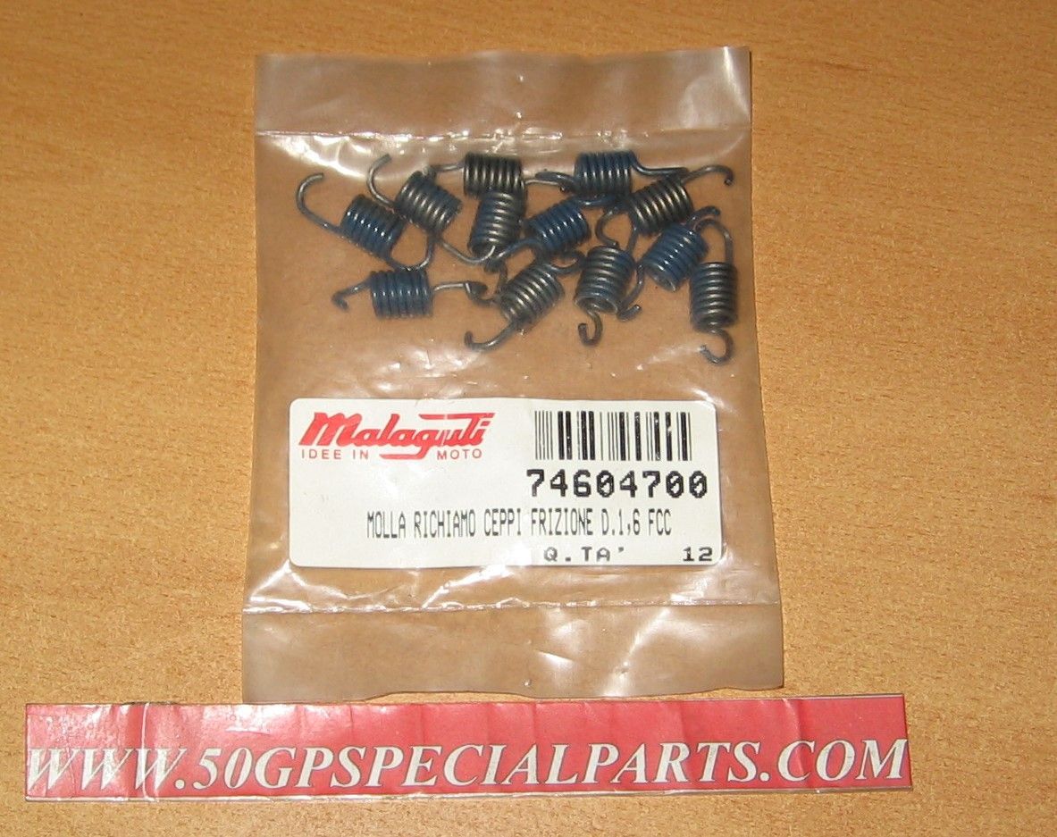 MOLLE CEPPI FRIZIONE D1,6 FCC MALAGUTI 74604700 12PZ.