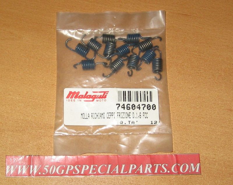 MOLLE CEPPI FRIZIONE D1,6 FCC MALAGUTI 74604700 12PZ.