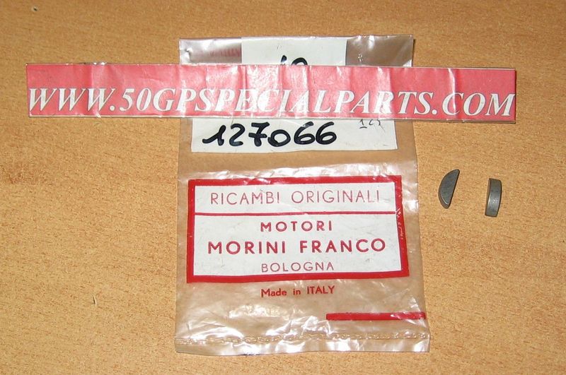 CHIAVETTA LUNETTA 2PZ PIGNONE MOTORE FRANCO MORINI INDIAN 125 2T. MONARK INDIAN 125 CIMATTI ARIETE