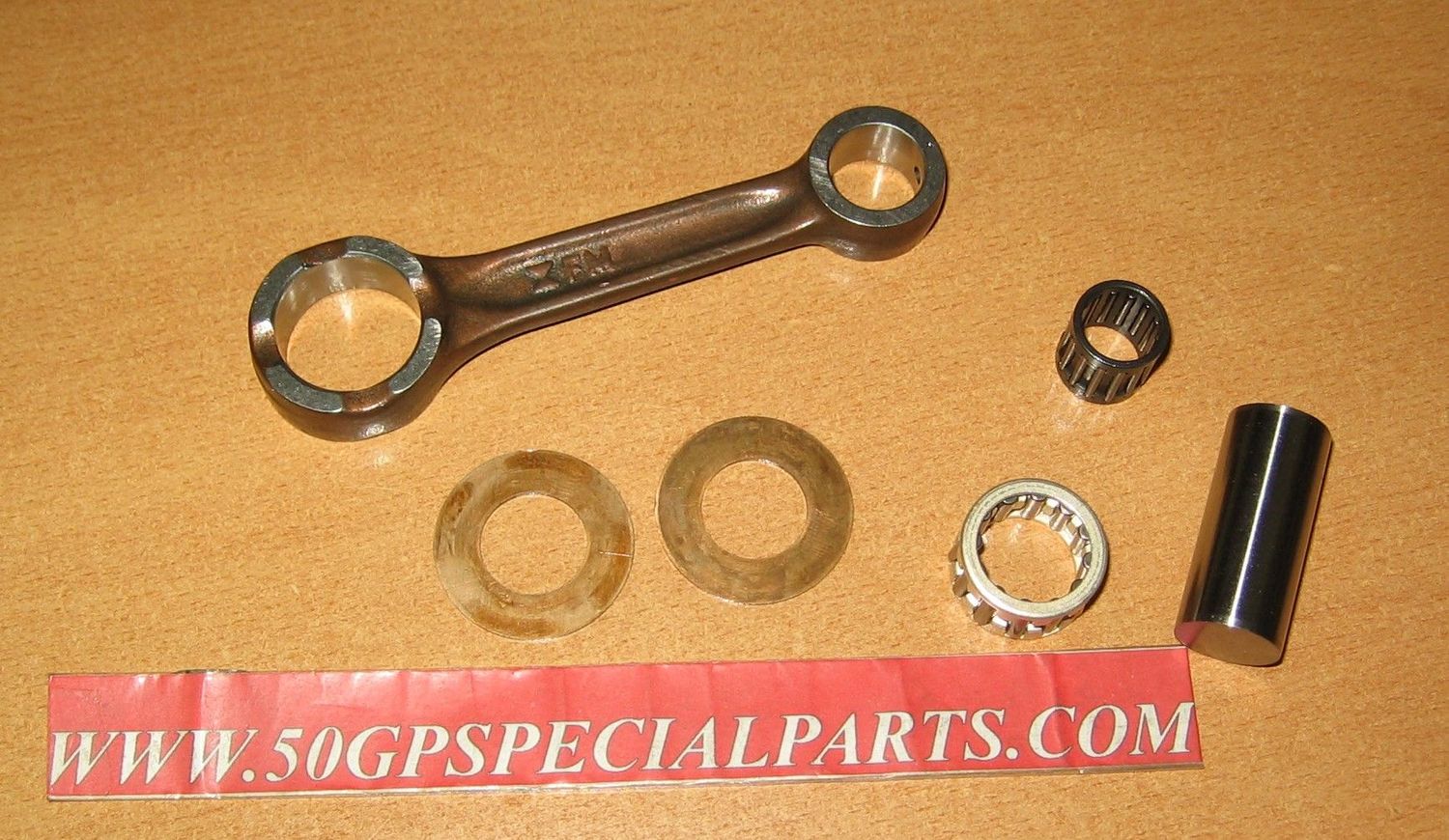 FRANCO MORINI 50cc.G30 G304 BIELLA SPECIALE  ARGENTATA ALTI REGIMI