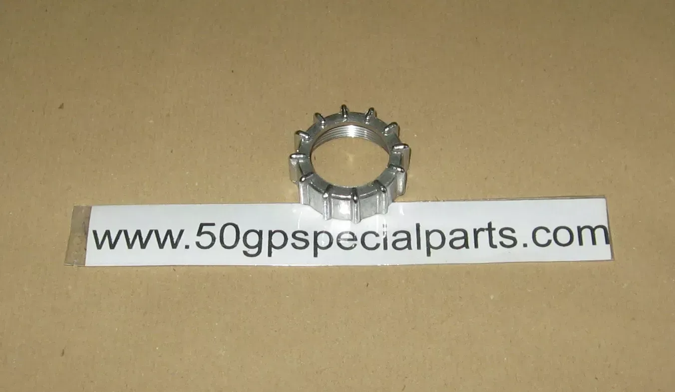 GHIERA SCARICO PER TUBO D.29mm ​MINARELLI 50cc. PRIMA SERIE E VARI 50 SPORT