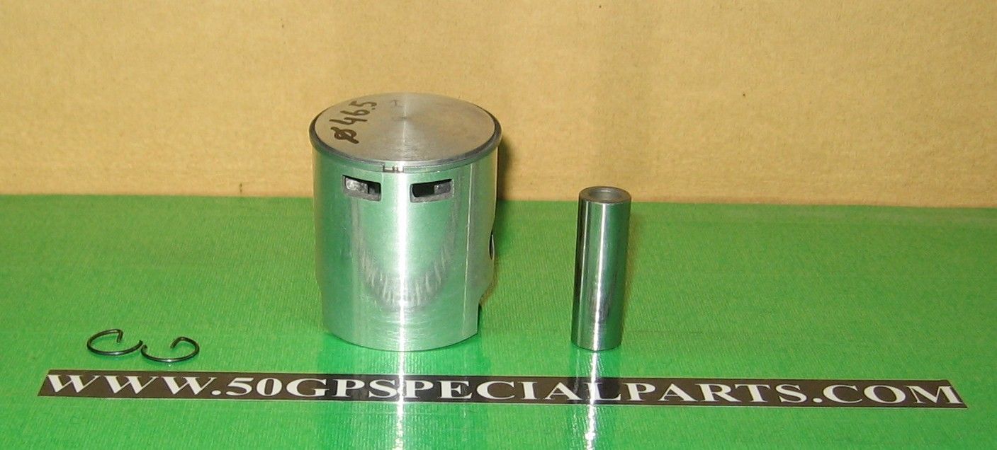 PISTONE MONOFASCIA D. 46,5m SP.13mm lettera C- E-G MINARELLI MR6 RIEJU 75cc GILARDONI