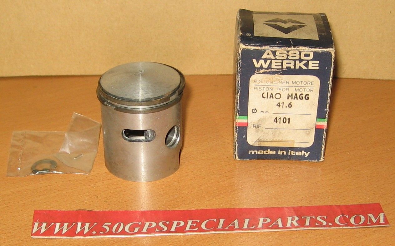 CIAO SI PIAGGIO  PISTONE ASSO D.41,6 TRASFORMAZIONE ( NO SPINOTTO)