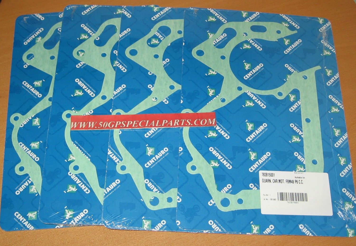 GUARNIZIONE CENTRALE CARTER MINARELLI P6 CORSA CORTA 50-80  SET 4 PZ