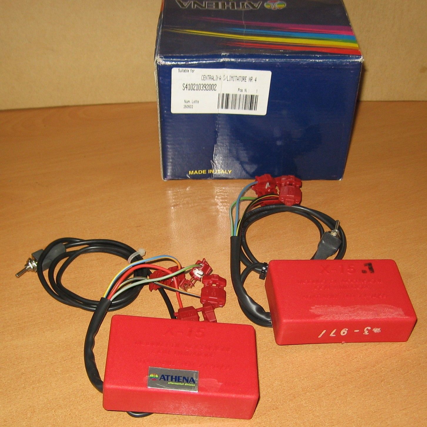 SCOOTER ATHENA CENTRALINA SET 2 pz.  ATHENA   CODICE S410210392002