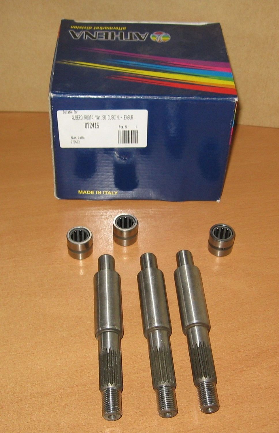 ALBERO RUOTA SU CUSCINETTI YAMAHA  N. 3 PZ ATHENA