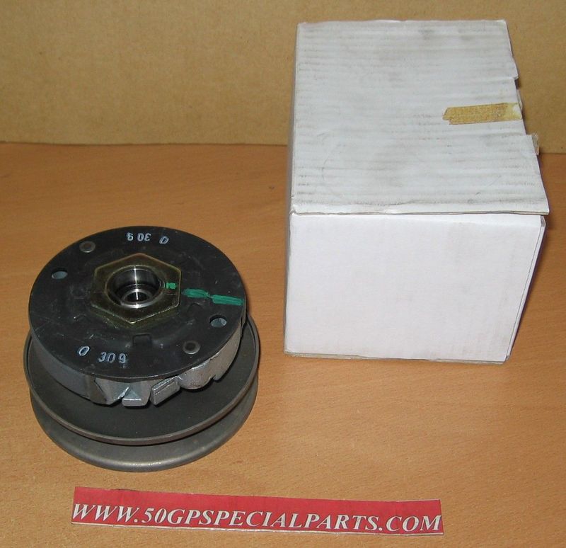 FRIZIONE E CORRETTORE DI COPPIA APRILIA SCARABEO 50 MINARELLI ORIGINALE MALAGUTI  SCOOTER D.105mm.