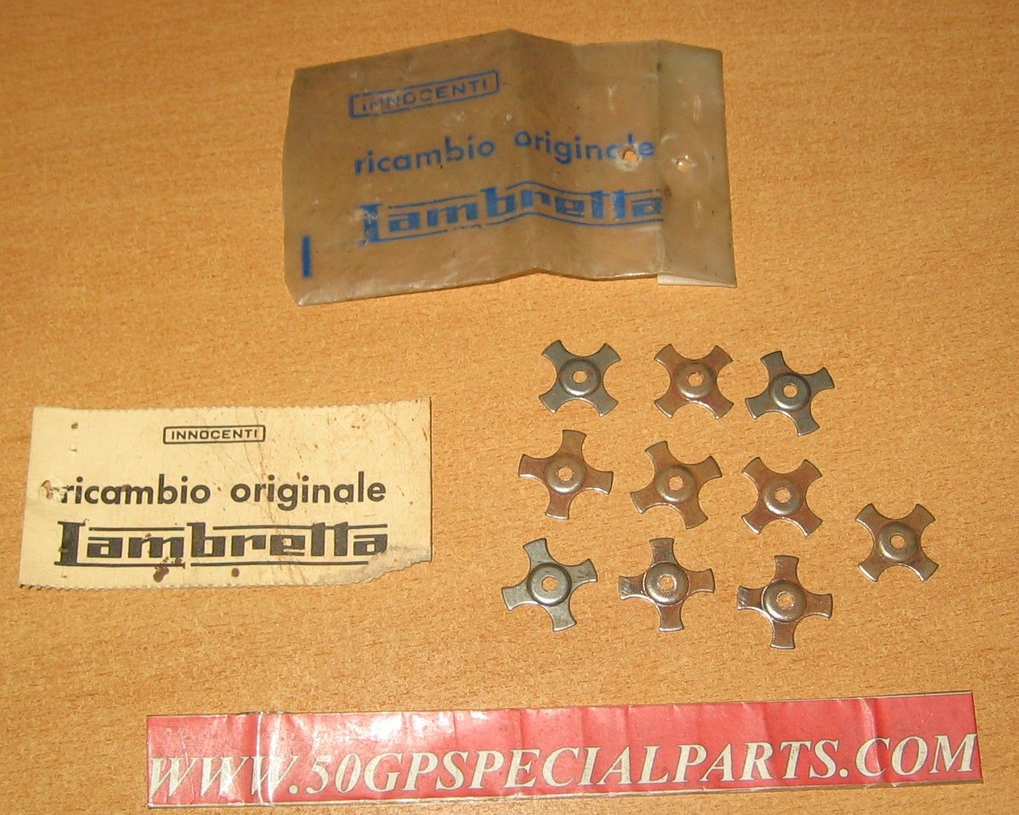 DISTANZIALE  19058044  SET N.10PZ  LAMBRETTA INNOCENTI  DISTANZIALE  19058044  SET N.10PZ  LAMBRETTA INNOCENTI 