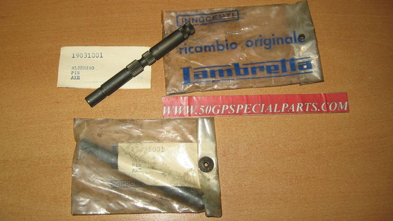 ALBERINO COMANDO CAMBIO N.2PZ LAMBRETTA INNOCENTI LI 125 150 175 TV  19031001