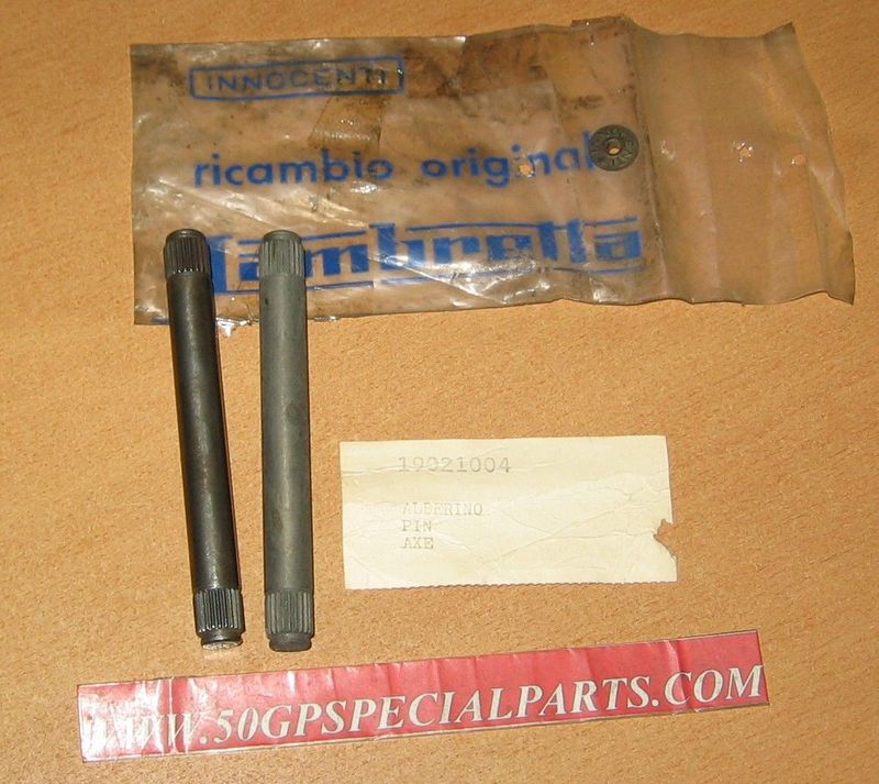 ALBERINO COMANDO FRIZIONE N.2PZ  LAMBRETTA INNOCENTI LI 125 150 175 TV  COD. 19021004