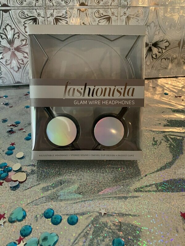 Glam stylish headphones