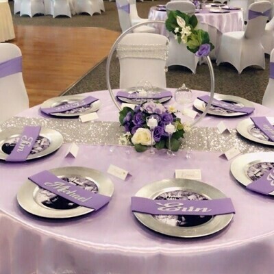 Charger Insert | Wedding Reception | Birthday Party | Event Decor