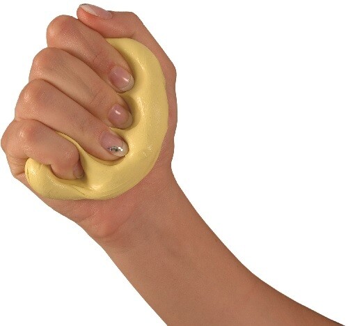 Mastika COMFORT PUTTY, 85 g, Pretesība: Vāja / Dzeltena