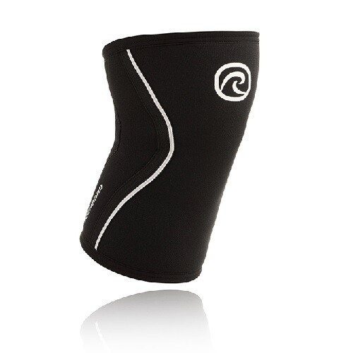 RX Knee Sleeve / 7 mm, Izmērs: S, Krāsa: Melna