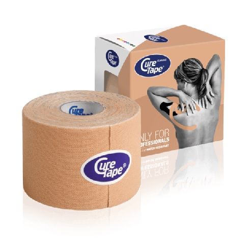 Kinezioloģiskie teipi CureTape CLASSIC, Krāsa: Bēša