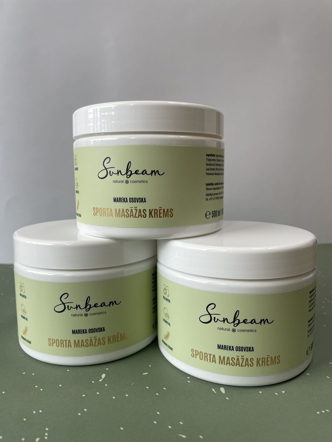 Mareka Osovska Sporta masāžas krēms