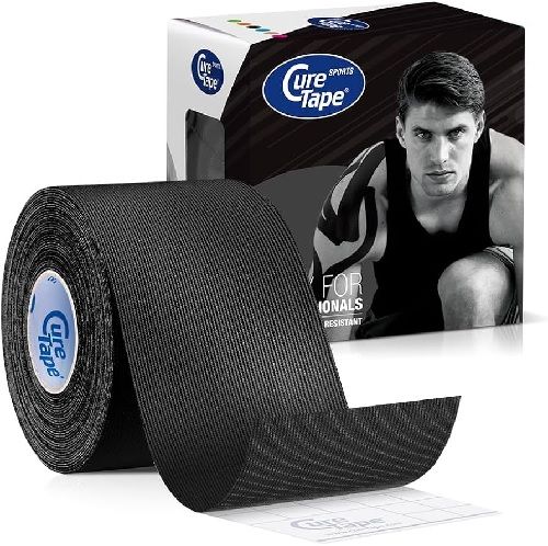 Kinezioloģiskie teipi CureTape SPORT, Krāsa: Melna