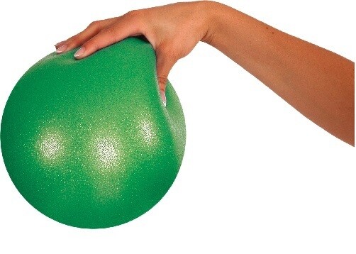 Pilates bumba MAMBO, Diametrs: 17-19 cm, Krāsa: Zaļa