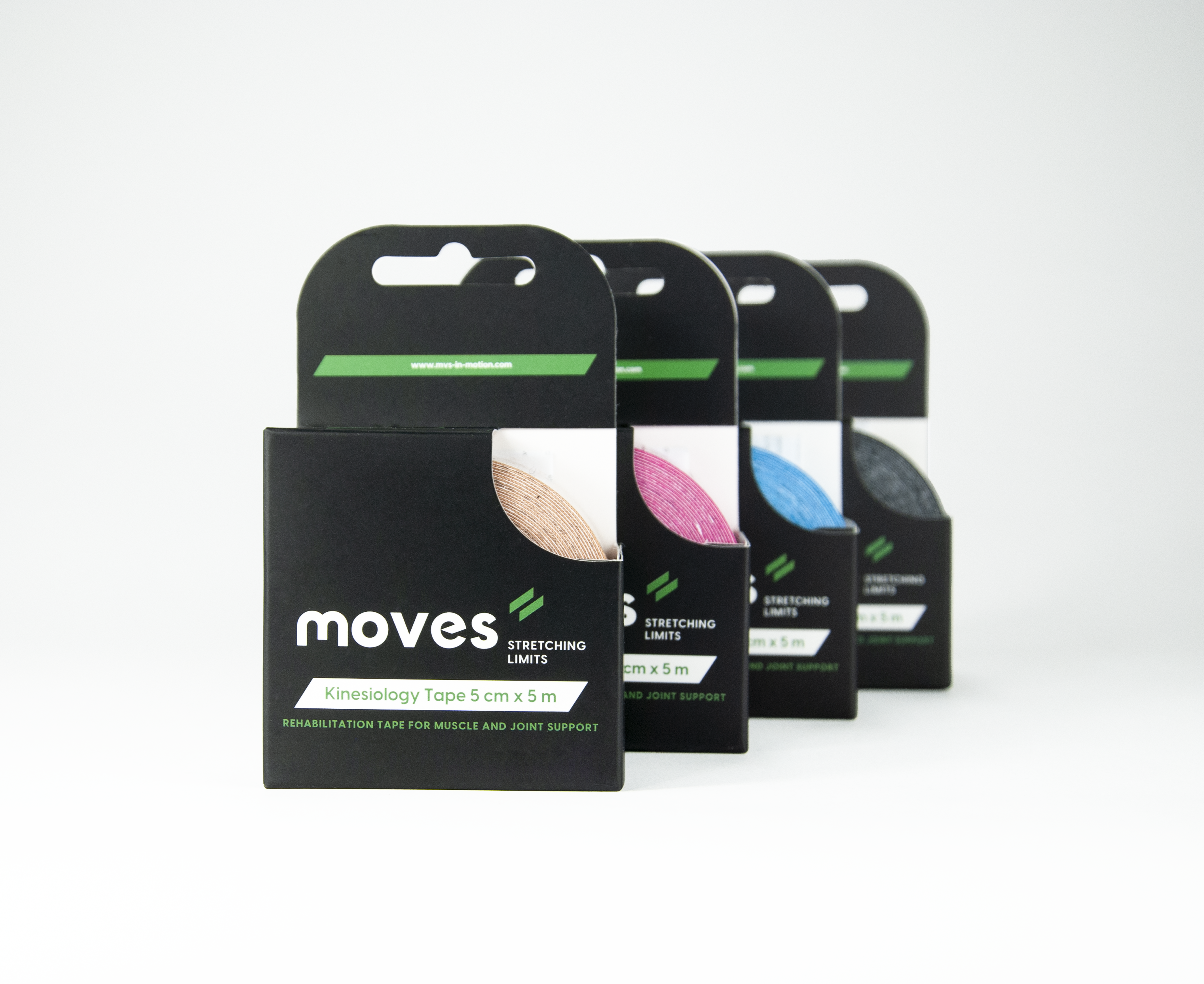 MVS in Motion MoVes Kinezioloģiskais teips