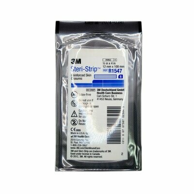 STERI-STRIP REFORZADO 1.2X10.0  CAJA 50 PIEZAS  SUTURA ADHESIVA