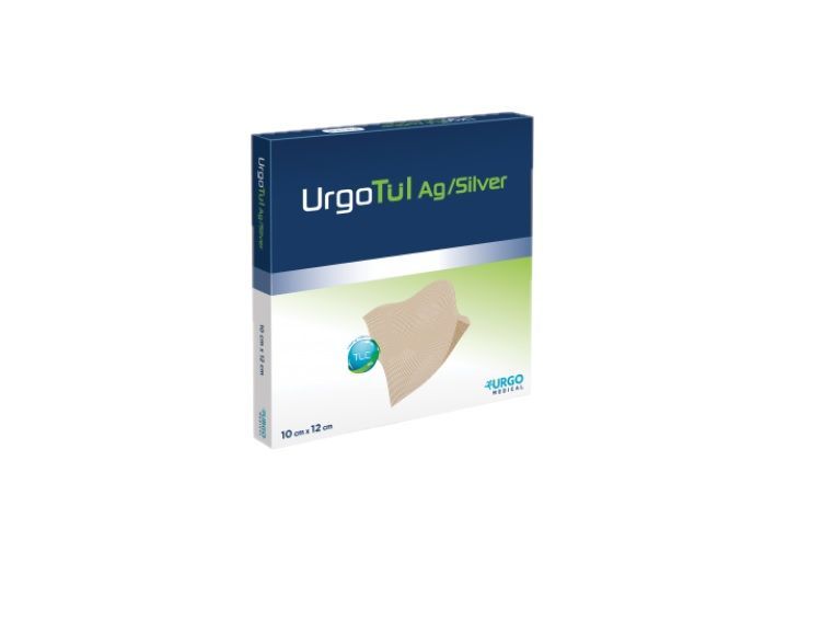 URGO TUL AG/ SILVER 10X12CM pieza