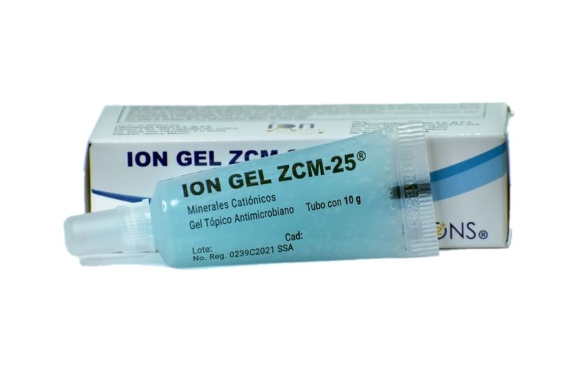 ION GEL ZCM-25 GEL TOPICO ANTIMICROBIANO DE 10G