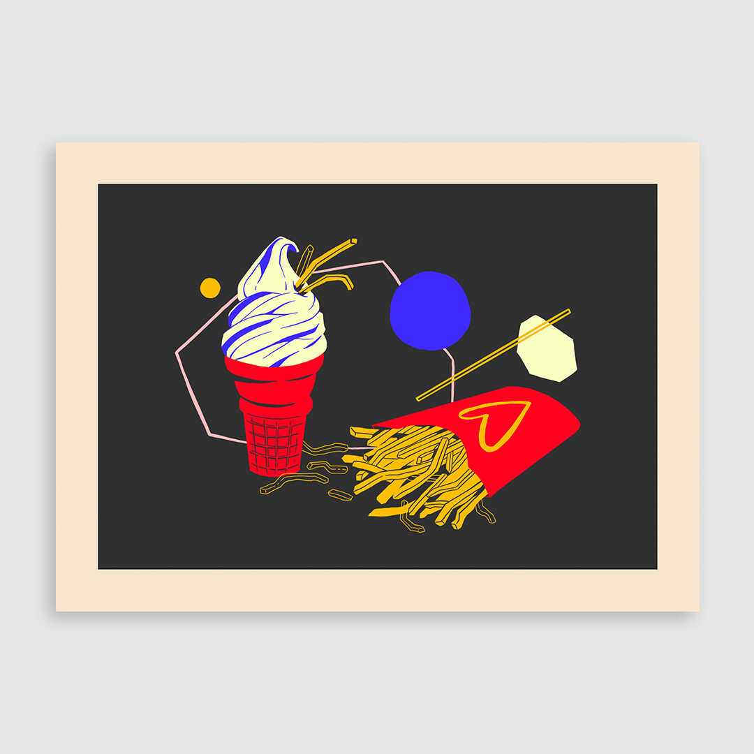 Opposites - Postcard