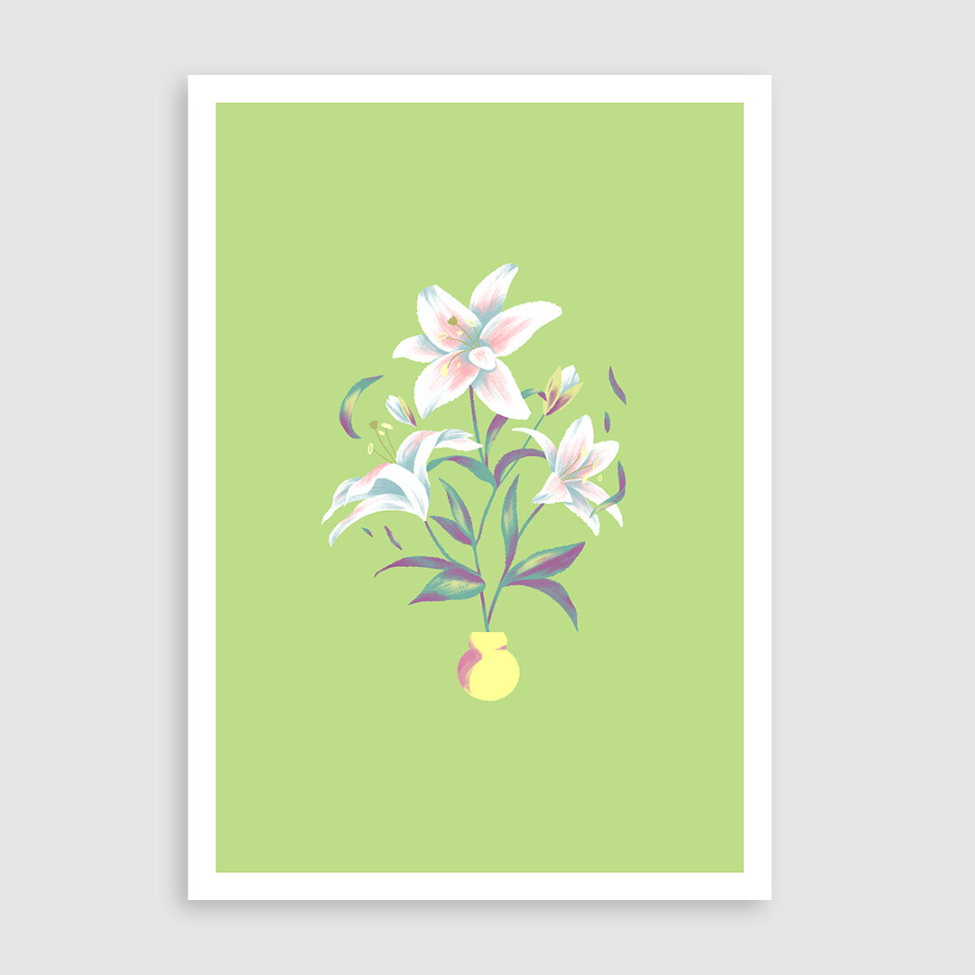 Lilies - Art Print