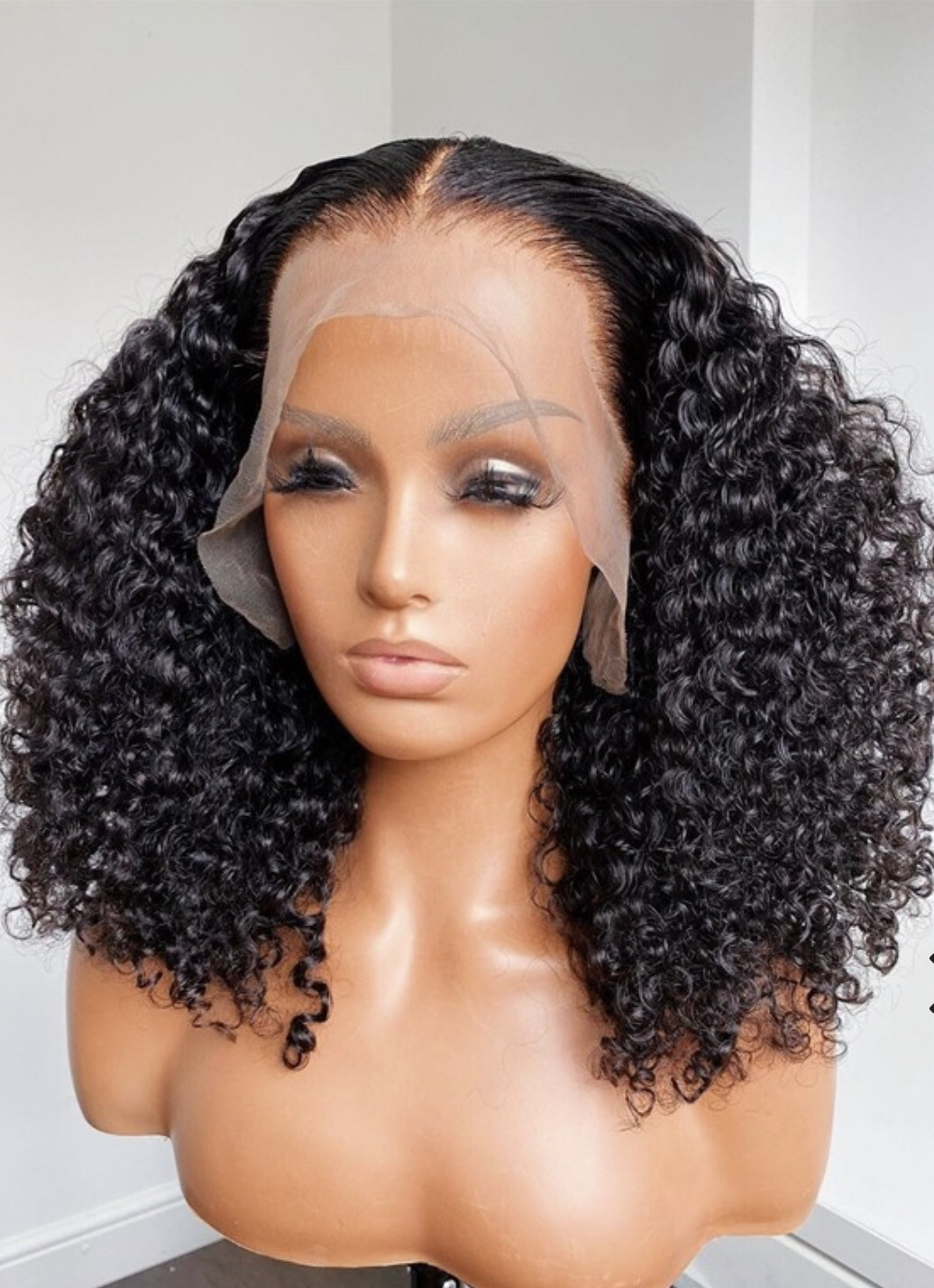 Laced Curly Wig 100% Human Brazilian Curly Hair HD