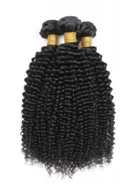 Laced 100% Human Hair Bundles With Frontal Brazilian Kinky Curly Hair HD