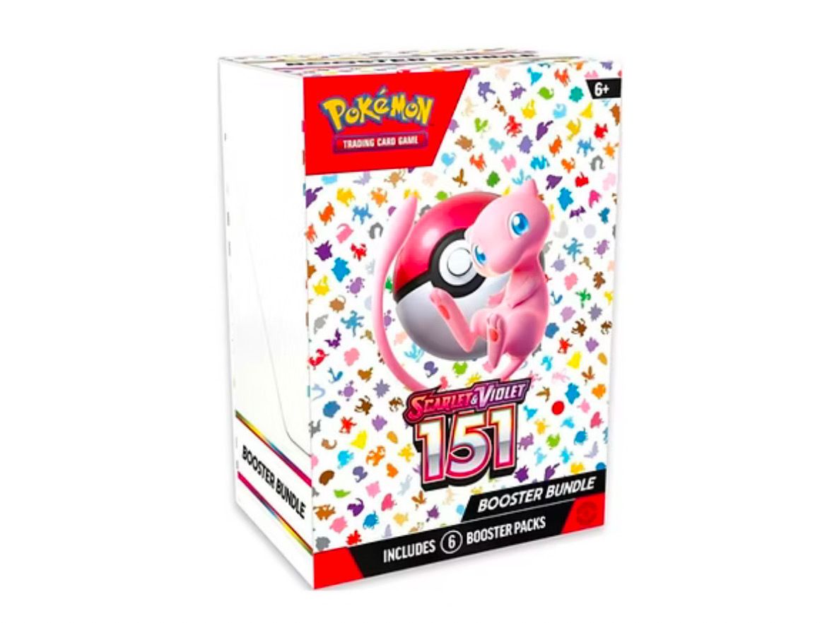 Pokemon Trading Card Games Scarlet & Violet 3.5 -151 Booster Bundle with 6 Booster Card Packs