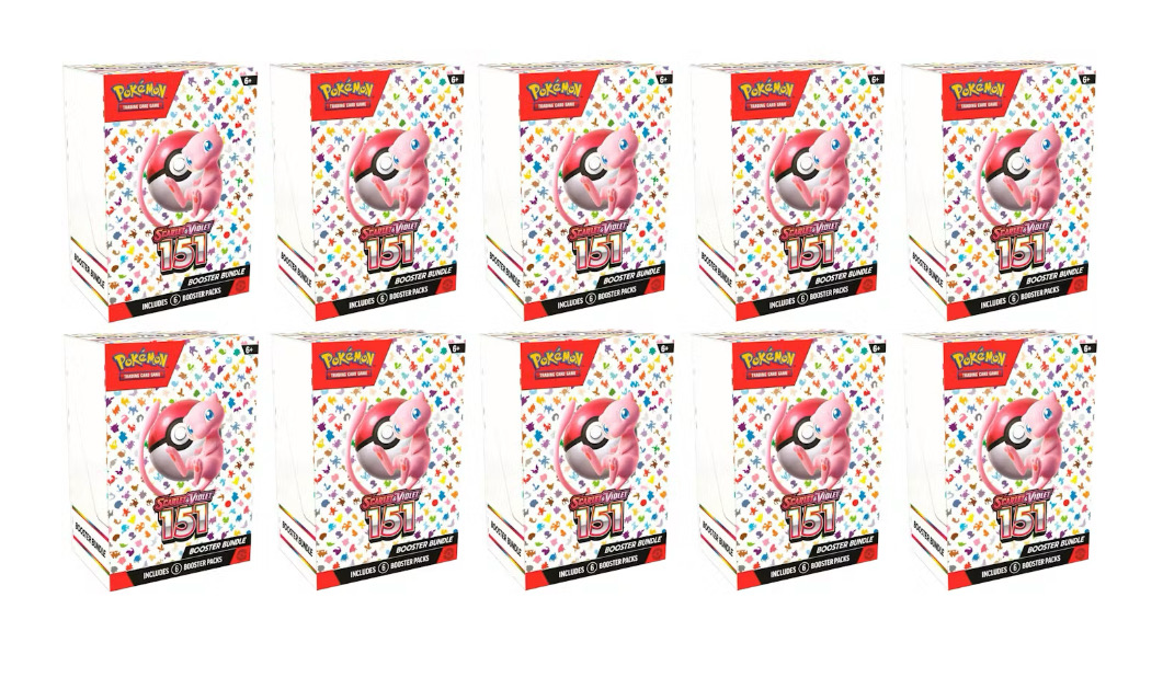 Pokemon Trading Card Games Scarlet & Violet 3.5 -151 Booster Bundle with 6 Booster Card Packs
