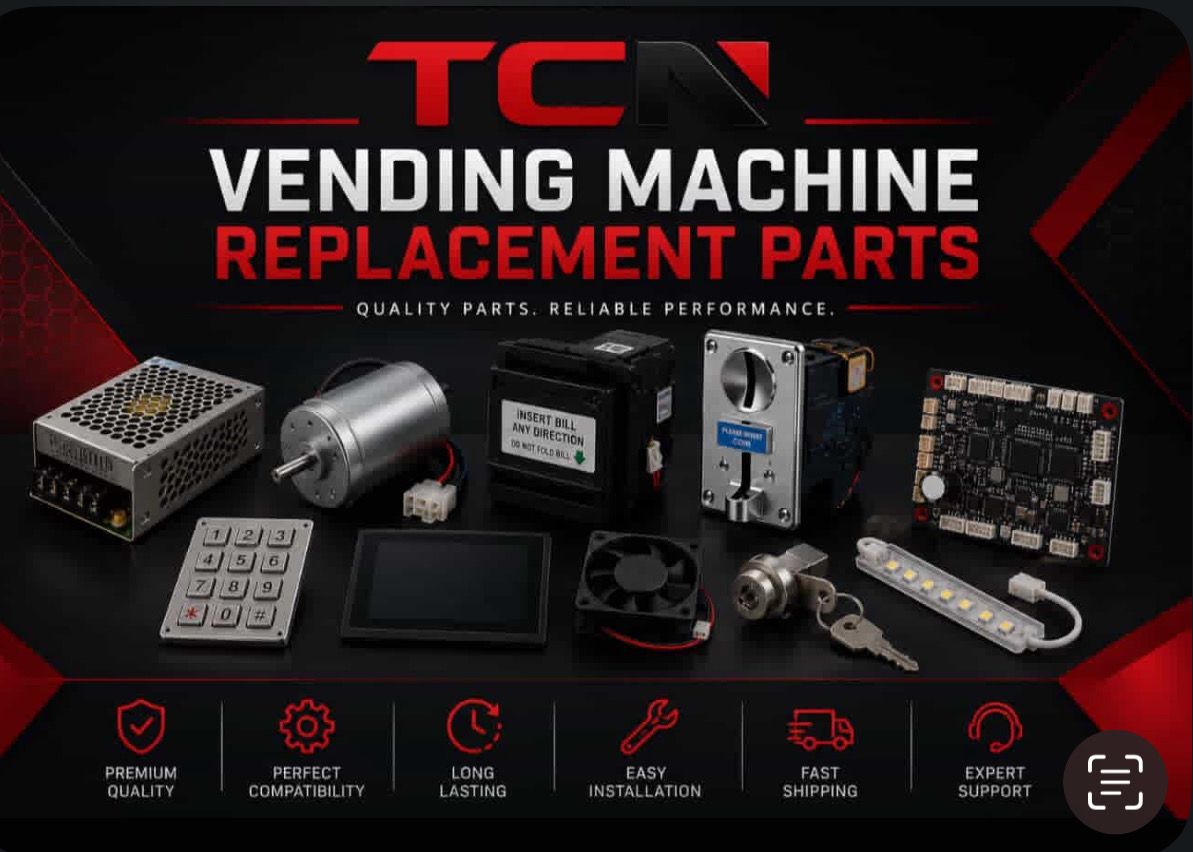 Vending Machine Replacement Parts