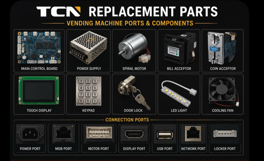 Vending Machine Replacement Parts