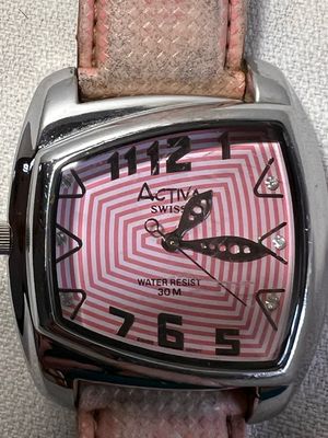 RARE Left handed Swiss Activa Watch