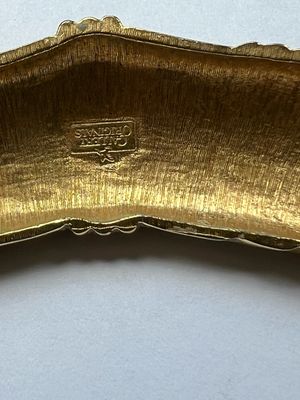 Gallery Glamour – Signed Avon Gas Pipe Necklace, 1980s Bold