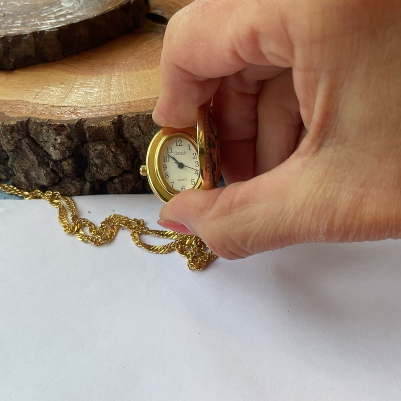 Micro Mosaic Pendant Watch