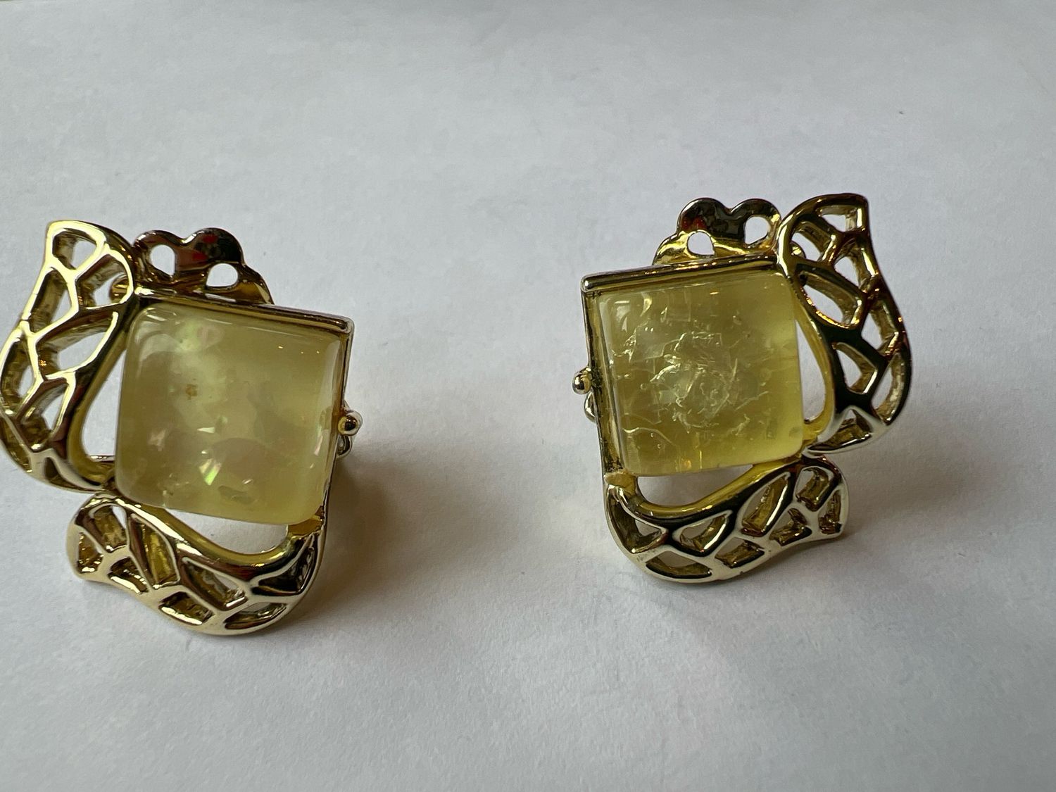 CORO Signed Clip-On Earrings