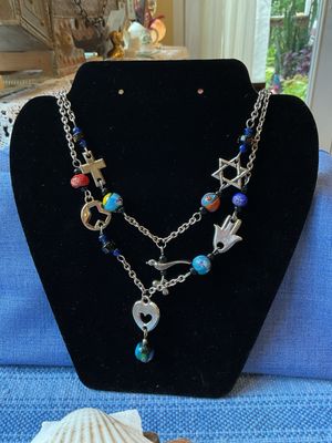 Religious Charm Necklace/Choker