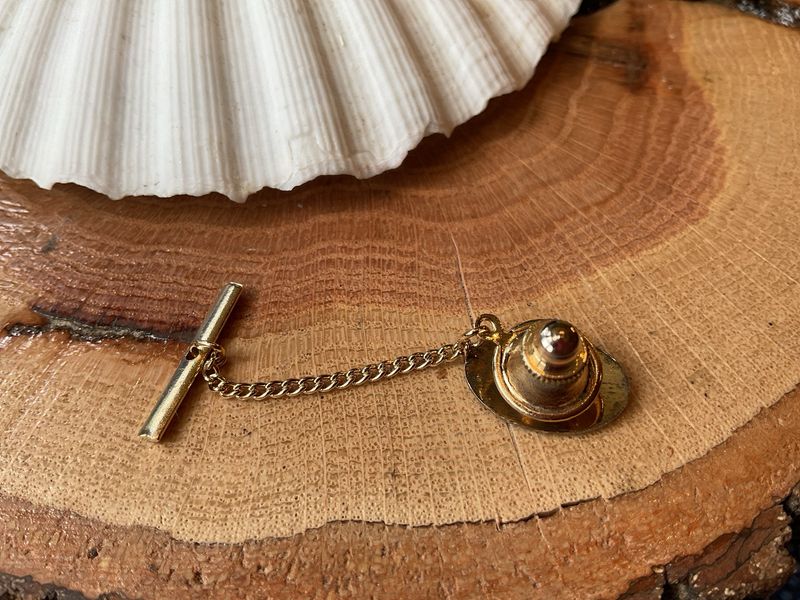 Gold Tone Tie Tack