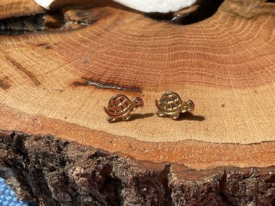 Turtle Stud Earrings