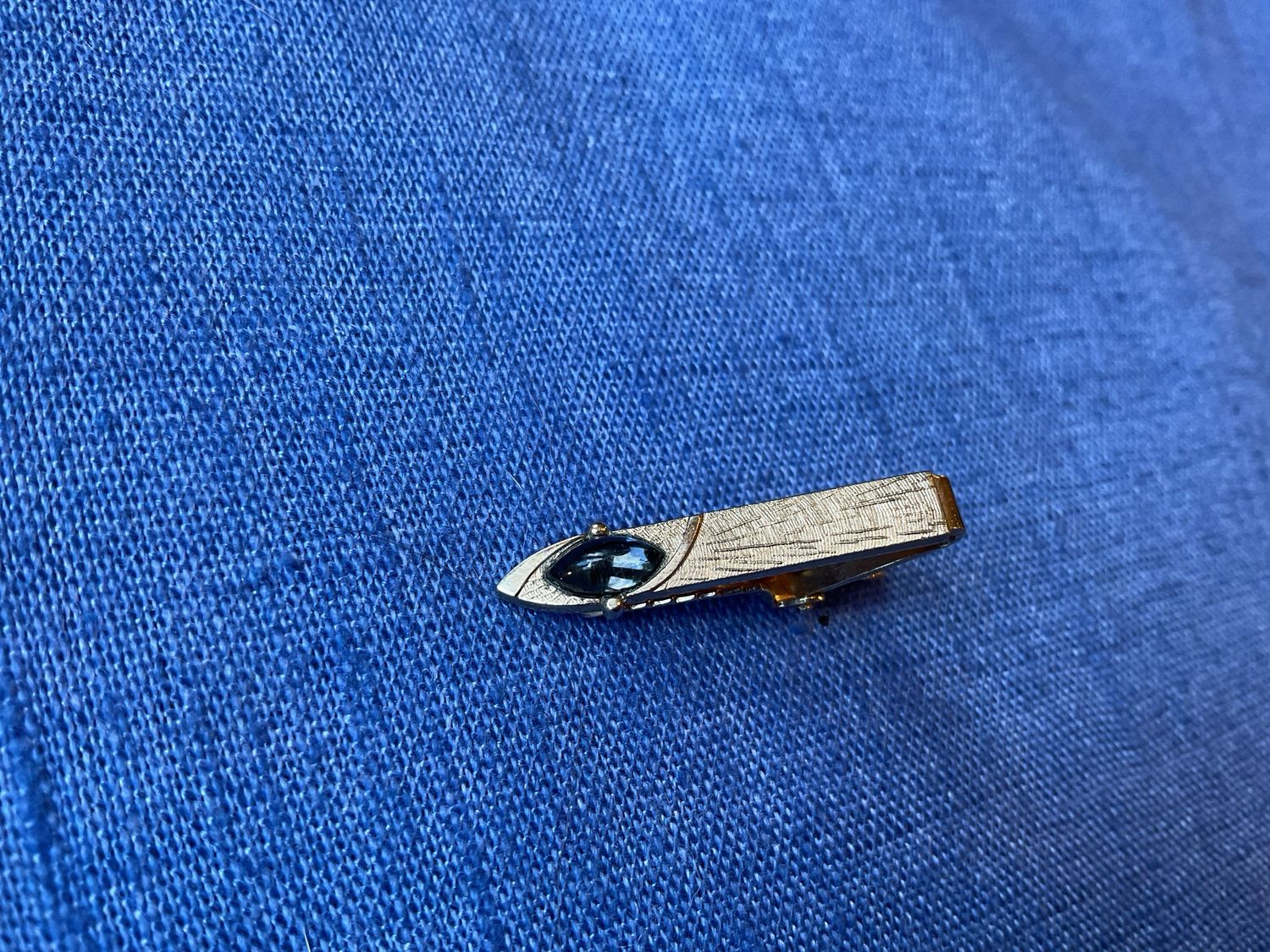Tie Clip Gold Tone