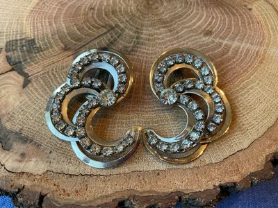 Crescent Moon Clip-On Earrings