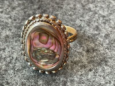 ABALONE Shell Ring