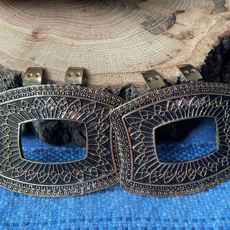 Steps Remembered Buckles – Signed Tiptoe, Vintage Shoe Accents from Mid-Century France