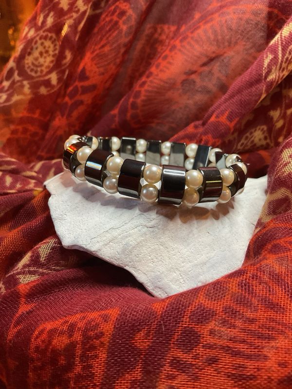 Hematite Magnetic Bracelet