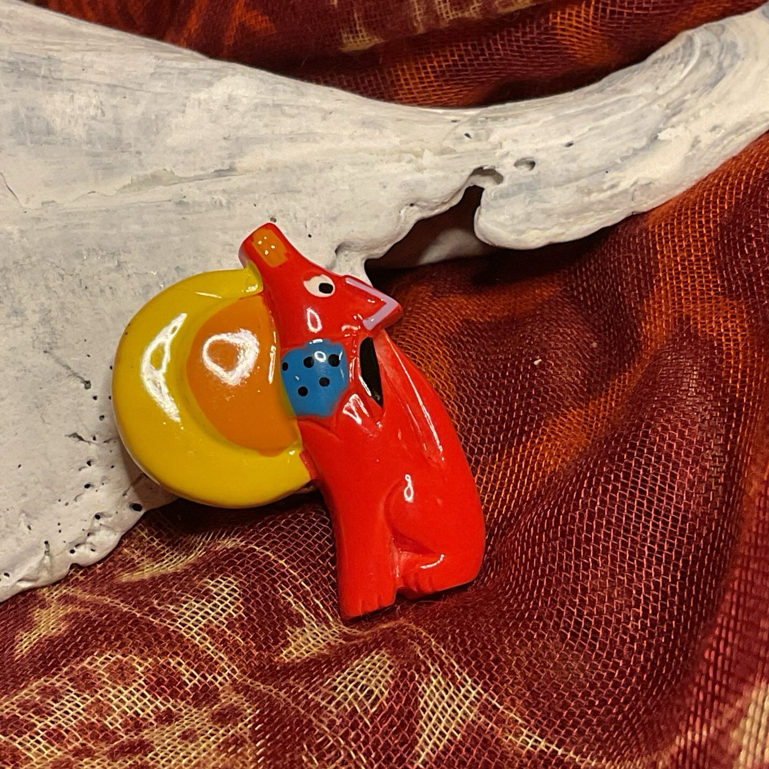 Fox Button Cover